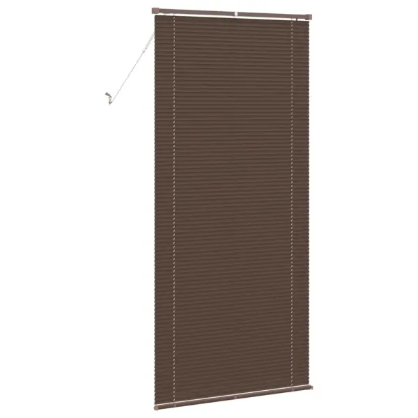 Reguleeritav Veneetsia ruloo, tumepruun mustriga PVC, 213 x 80 cm – 6