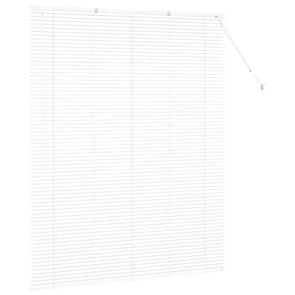 Valge alumiiniumist Veneetsia ruloo 175 x 140 cm – 6