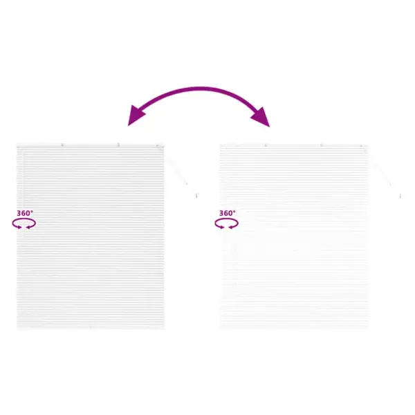 Veneetsia ruloo, valge alumiinium, 175 x 145 cm – 11