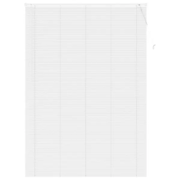 Veneetsia ruloo, reguleeritav, valge PVC, 213 x 130 cm – 2