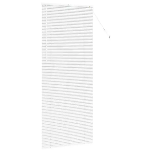 Valge alumiiniumist venetsia ruloo, 220 x 85 cm - 5