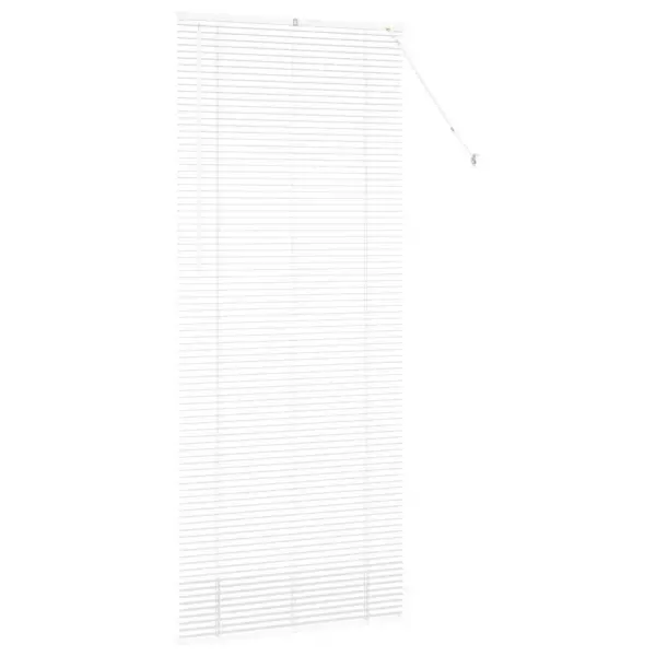 Valge alumiiniumist venetsia ruloo, 220 x 85 cm - 6