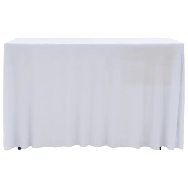 Venivad valged lauakatted, 2 tk, 243 x 76 x 74 cm – 2