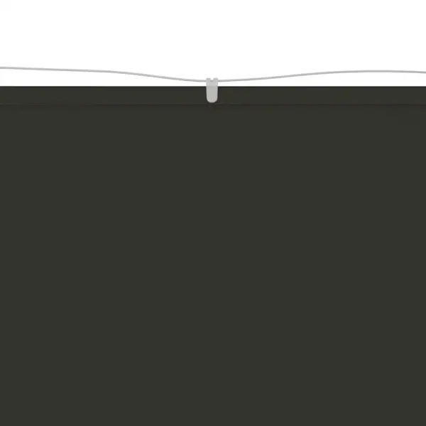 Vertikaalne rõdusirm privaatsuseks, antratsiithall Oxford-kangas, 180 x 1200 cm – 3