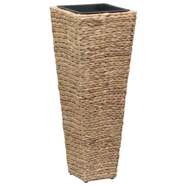 Vesihüatsindist taimekastide komplekt terasraamiga, 3 erinevat suurust, pruun – 5