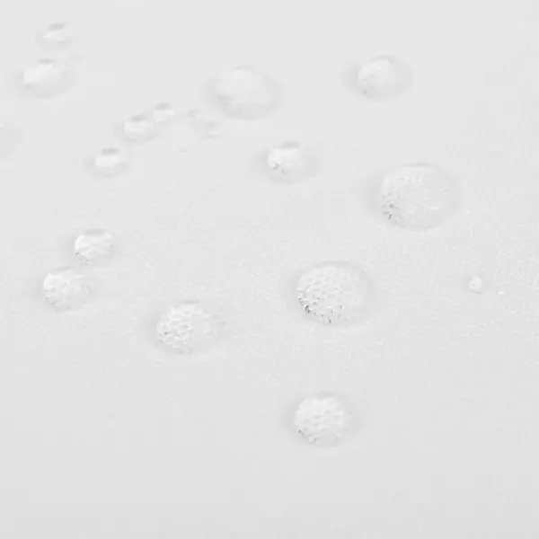 Vetthülgavad valged laudlinad, 5 tk, 130 x 130 cm, 100% polüester – 3