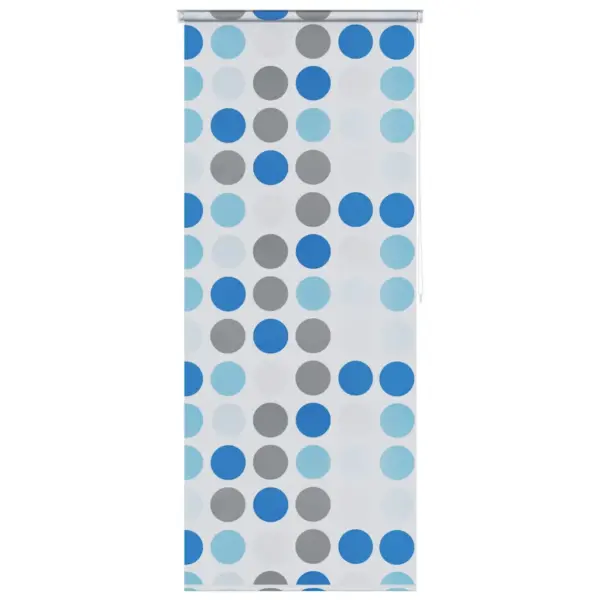 Vettpidav duširuloo ringidega mustriga, PEVA, mitmevärviline, 120 x 240 cm – 2