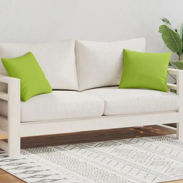 Vettpidavad UV-kindlad aiapadjad lukuga, 2 tk, õunaroheline, 45 x 45 cm – 2