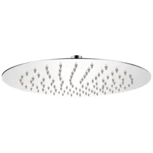 Ümar vihmaduši dušiotsik, roostevaba teras, 25 cm