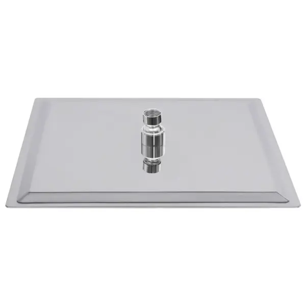 Kandiline vihmaduši dušiotsik, roostevaba teras 304, peegelviimistlus, katlakivivastased silikoonotsikud, 30 x 30 cm – 4