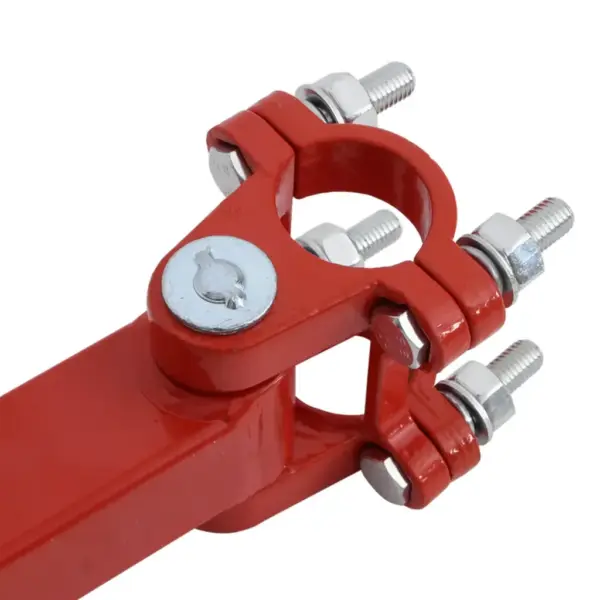 Punane terasest seinale kinnitatav vintsiraam, 1000 kg, 180° – 4