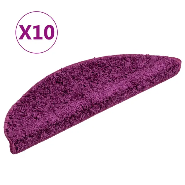 Trepimatid libisemisvastase teibiga, poolringikujulised, violetne, 10 tk, 56 x 17 x 3 cm - 2