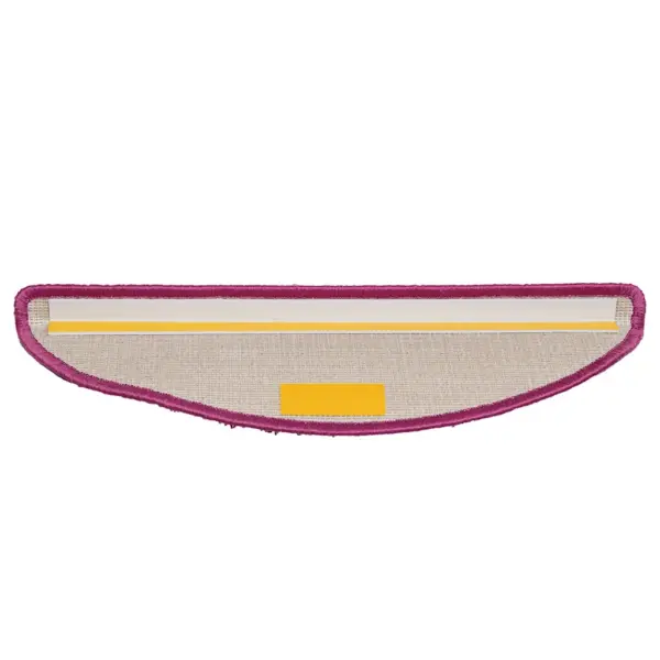 Poolringikujulised trepimatid kahepoolse teibiga, 15 tk, violetne, 56 x 17 x 3 cm – 5
