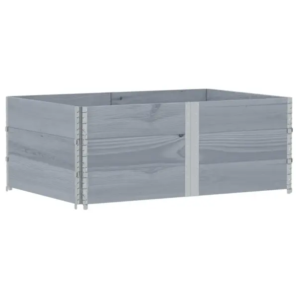 Virnastatav hall männipuidust aiataimekast, 150 x 100 x 60,5 cm – 2