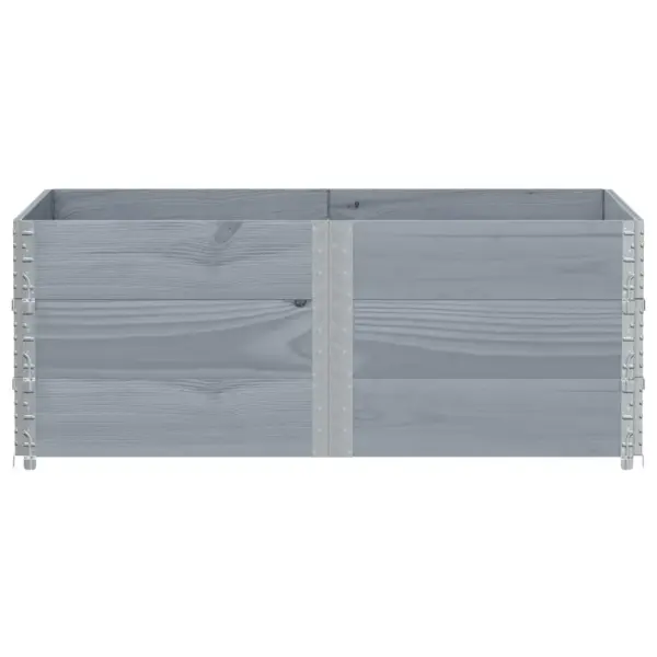 Virnastatav hall männipuidust aiataimekast, 150 x 100 x 60,5 cm – 3