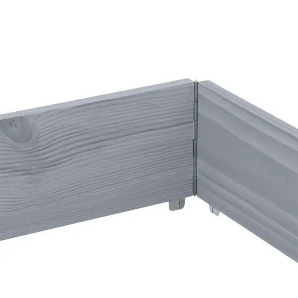 Virnastatav hall männipuidust aiataimekast, 150 x 100 x 60,5 cm – 7