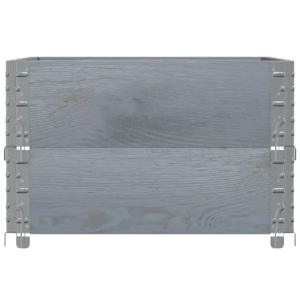 Virnastatav hall männipuidust taimekast, 80 x 60 x 41 cm – 4