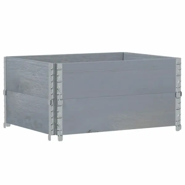 Virnastatav hall männipuidust taimekast, 80 x 60 x 41 cm – 5