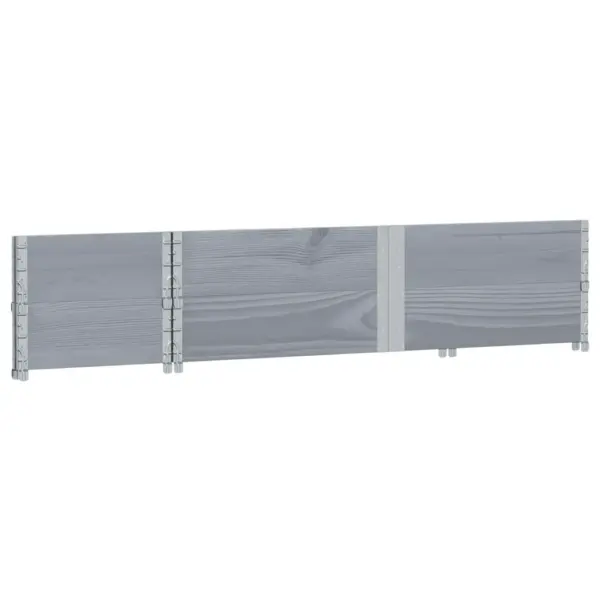 Virnastatav hall männipuidust taimekast aeda, avatud põhjaga, 150 x 50 x 41 cm – 6