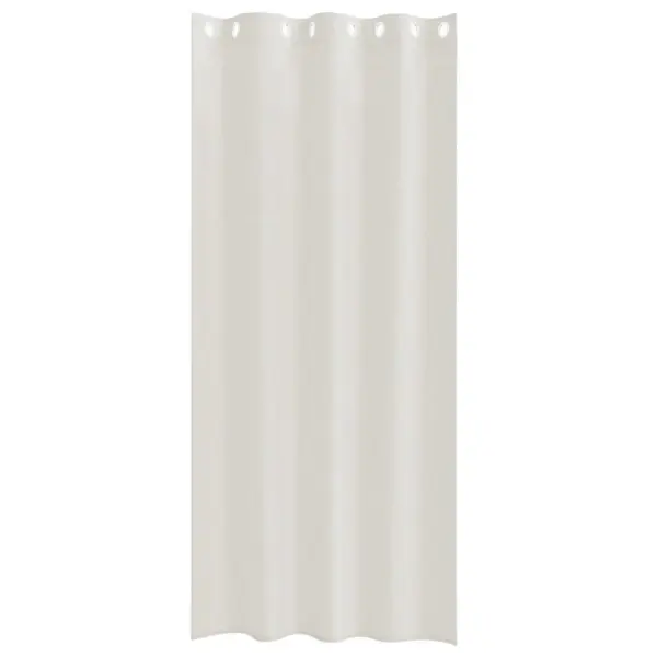 Läbipaistev voile-kardinakomplekt, 2 tk, kreem, 225 x 140 cm, polüester – 4