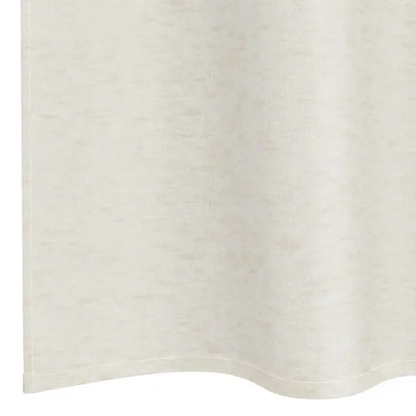Läbipaistev voile-kardinakomplekt, 2 tk, kreem, 225 x 140 cm, polüester – 6
