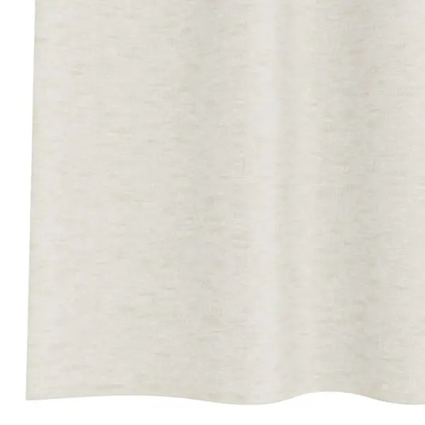 Õhukesed voile-kardinad, 2 tk, kreemjas polüester, 245 x 140 cm - 6