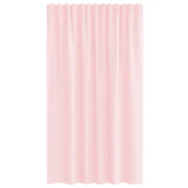 Poolläbipaistvad voile kardinad vardataskuga, 2 tk, heleroosa, 140 x 175 cm – 4