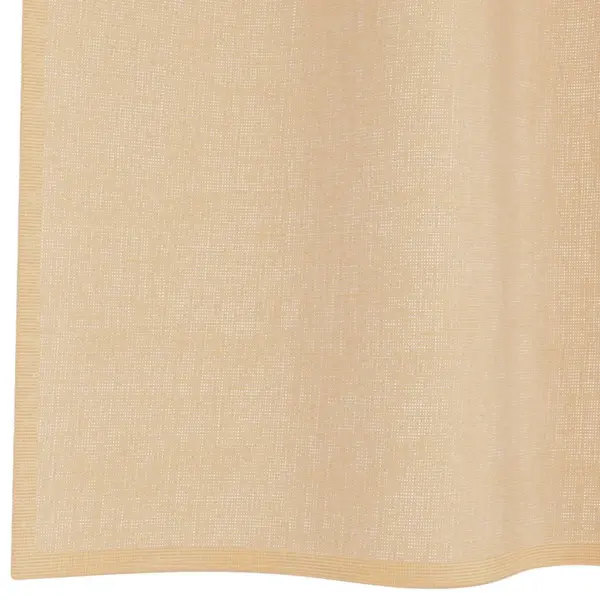 Poolläbipaistvad voile-kardinad vardataskutega, 2 tk, liivakarva, 140 x 225 cm – 6