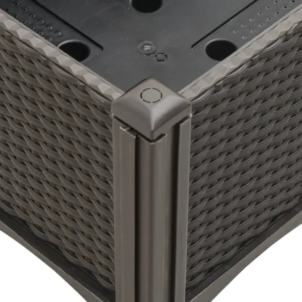 Võrega aiataimekast, pruun PP, 200 x 160 x 142 cm – 7