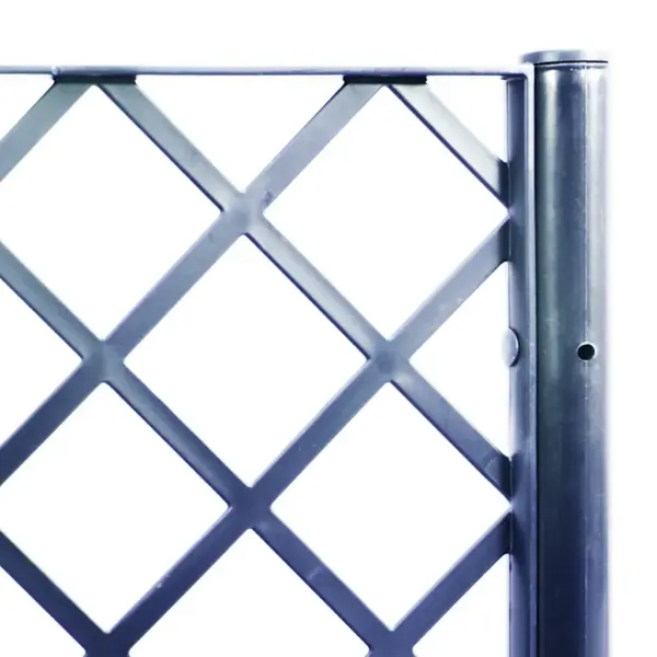 Kõrgendatud võrega taimekast aeda ja rõdule, sinine hall, PP, 80 x 40 x 142 cm – 7