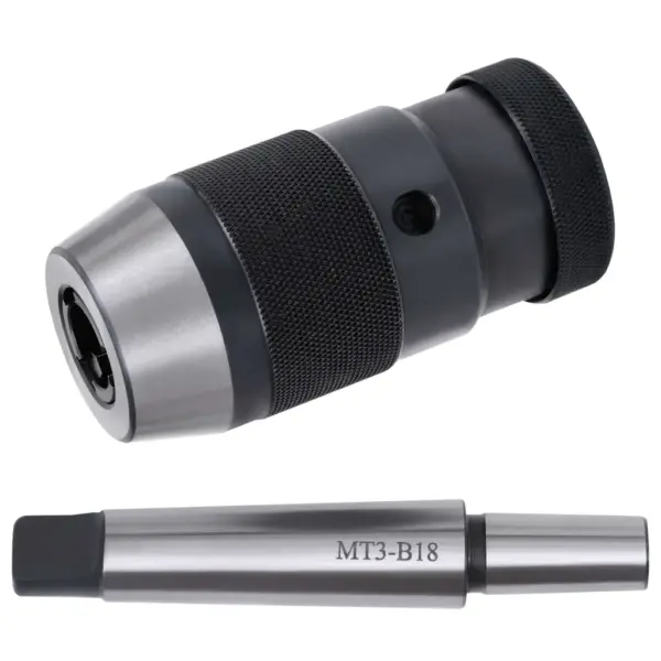 Kiirvabastusega võtmeta trellipadrun MT3-B18, 1–16 mm, 40 Cr teras, 48 x 208 mm – 2