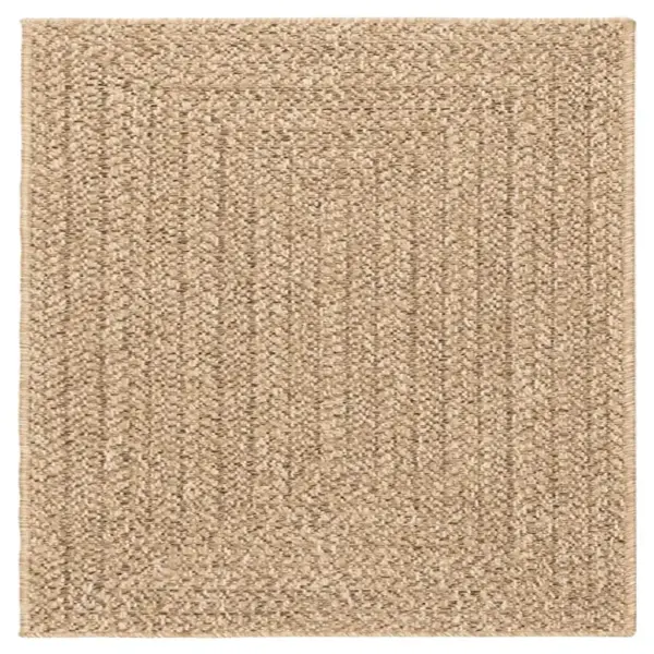 Õue- ja toavaip ZIZUR, džuudi välimus, pruun, 120 x 120 cm – 4