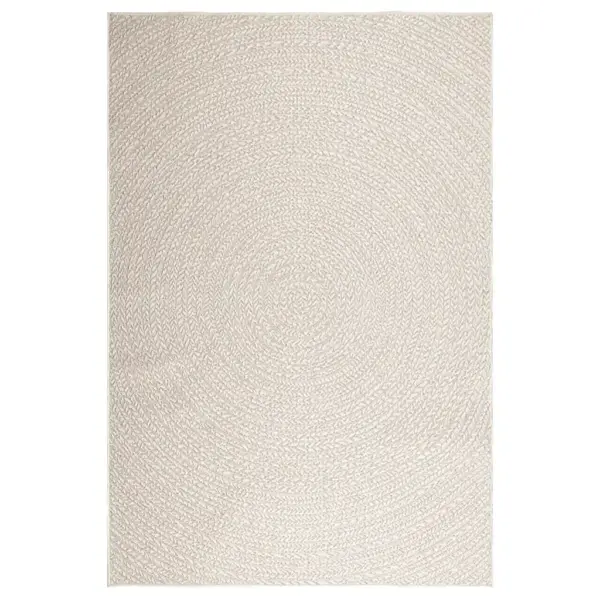 Sise- ja õuevaip ZIZUR, džuudi välimus, kreemjas, 160 x 230 cm, polüpropüleen – 3