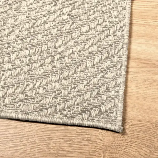 Sise- ja õuevaip ZIZUR, džuudi välimus, kreemjas, 160 x 230 cm, polüpropüleen – 8