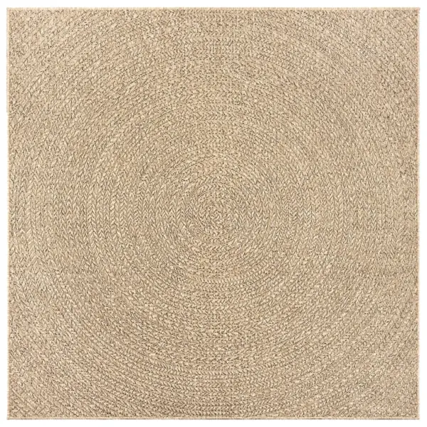 UV-kindel džuudimustriga sise- ja õuevaip ZIZUR, 240 x 240 cm, pruun – 4