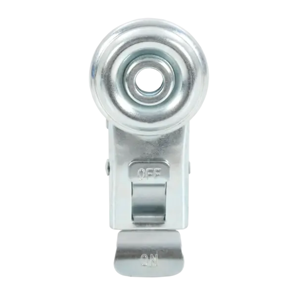 Pöörlevad mööblirattad poldiauguga, piduritega, 32 tk, 100 mm, hall – 8