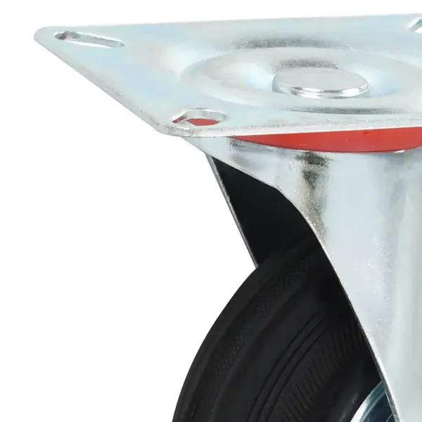Pöörlevad kummirattad mööblile ja seadmetele, 12 tk, 125 mm, 100 kg – 5