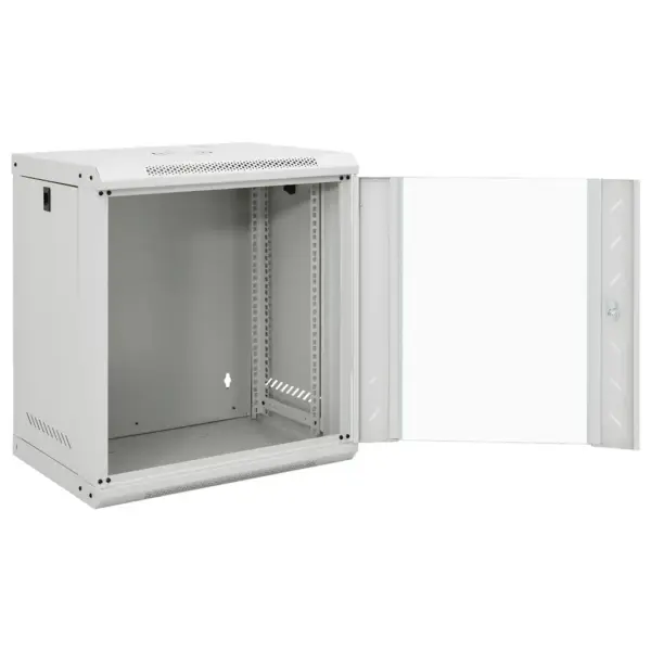 12U seinale paigaldatav 19-tolline serverikapp, IP20, hall, 53 x 40 x 60 cm – 2