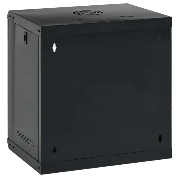 12U seinale paigaldatav serverikapp 19-tollistele seadmetele, must, IP20, 53 x 40 x 60 cm – 5