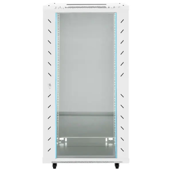 22U 19-tolline serverikapp pöörlevate jalgadega, IP20, hall, 60 x 60 x 120 cm – 3