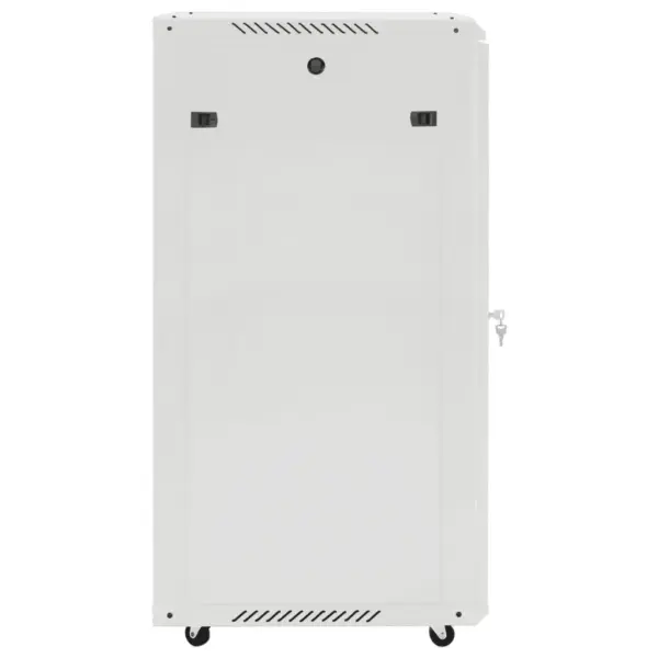 22U 19-tolline serverikapp pöörlevate jalgadega, IP20, hall, 60 x 60 x 120 cm – 4