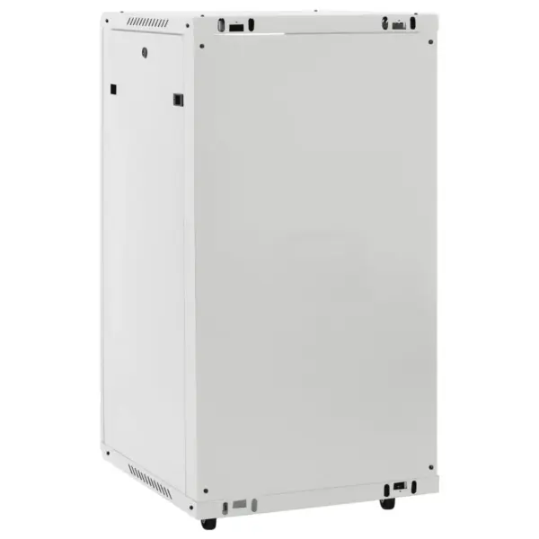 22U 19-tolline serverikapp pöörlevate jalgadega, IP20, hall, 60 x 60 x 120 cm – 5