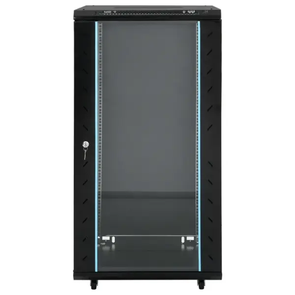 22U põrandapealne võrgukapp ratastega alusel, 19″ IP20, 60 x 60 x 120 cm – 3