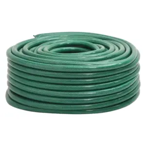 3-kihiline tugevdatud aiavoolik, roheline PVC, 1" (25 mm), 10 m