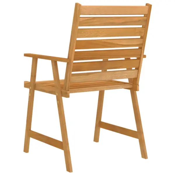 3-osaline akaatsiapuidust aiamööbli komplekt, pruun, laud 88 x 88 cm – 8