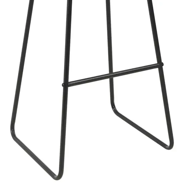 3-osaline baarikomplekt, must ja pruun, terasraamiga, laud 60 x 60 x 108 cm – 13