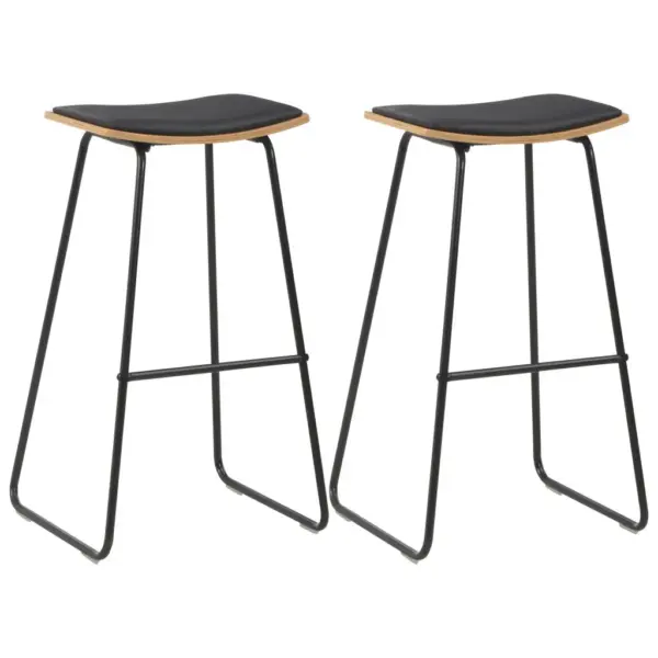 3-osaline baarikomplekt, must ja pruun, terasraamiga, laud 60 x 60 x 108 cm – 7