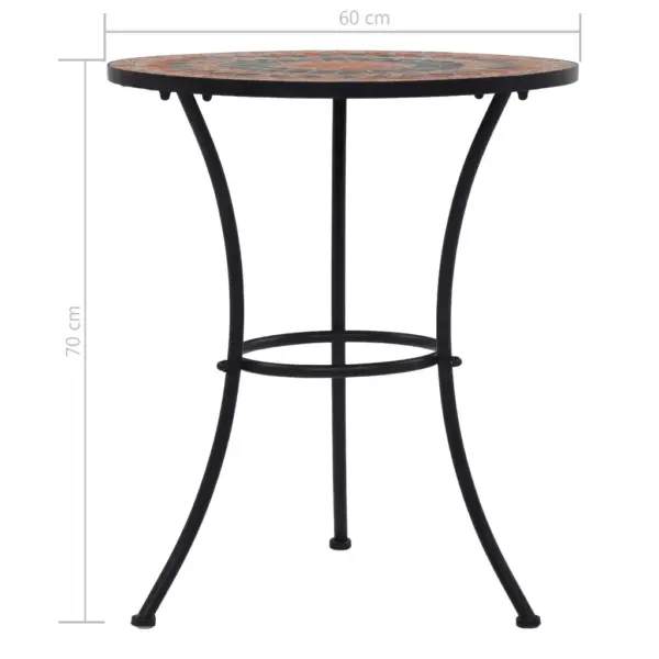3-osaline bistrookomplekt keraamiliste plaatidega, terrakota/hall/oranž, laud 60 x 70 cm – 13
