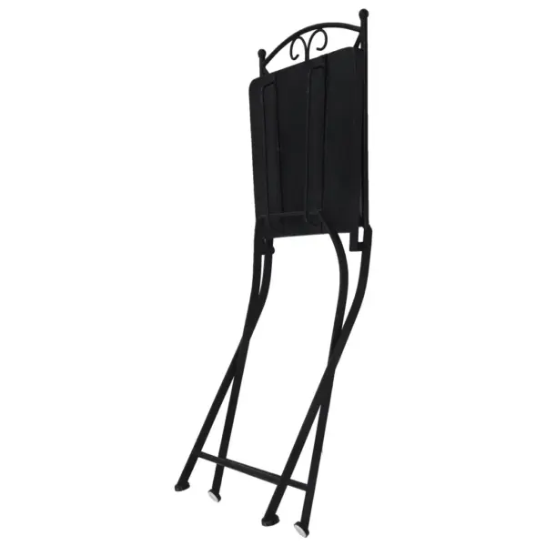 3-osaline bistrookomplekt keraamiliste plaatidega, terrakota/hall/oranž, laud 60 x 70 cm – 6