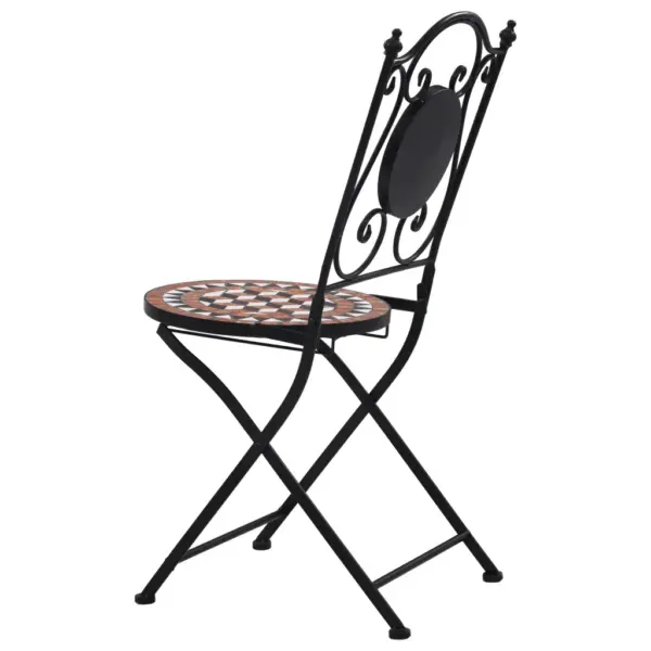 3-osaline bistroo aiamööbli komplekt keraamiliste plaatidega, terrakota, laud 60 x 72 cm – 10